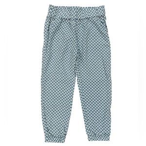 Gymboree Blue Floral Geo Jogger Pants